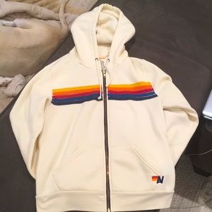 Aviator Nation 5 stripe Hoodie